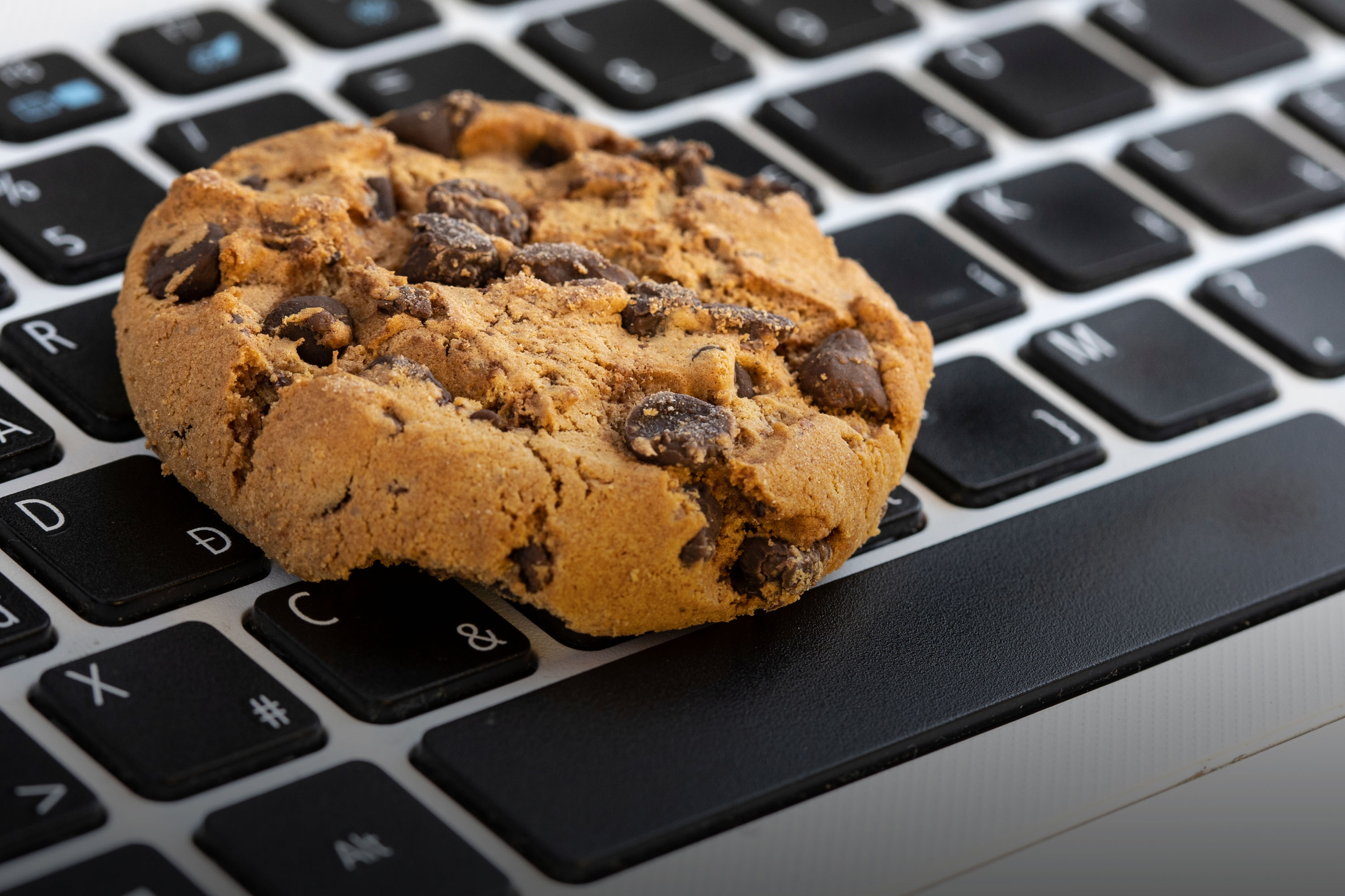 Cookies на компьютер. Cookies в интернете. Клавиатура с печеньками. Печеньки на клавиатуре. Печенье с шоколадом.